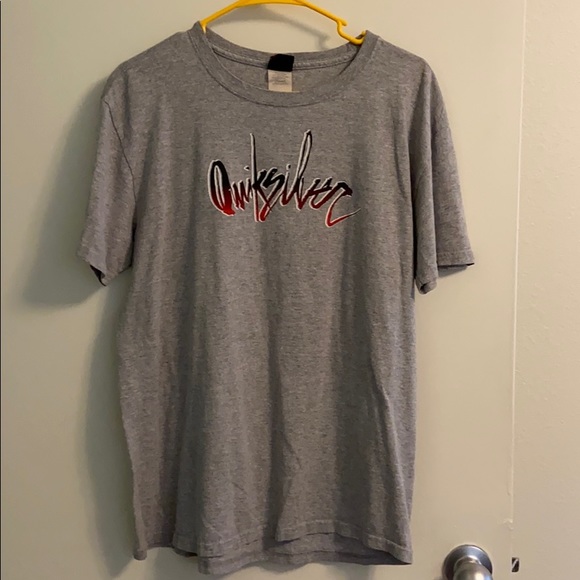 Grey, Quicksilver T-Shirt - Picture 1 of 3